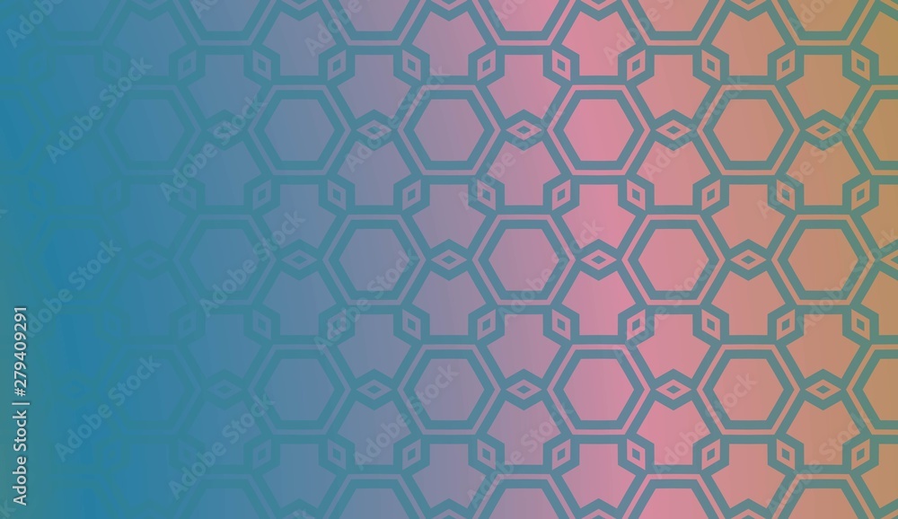 Fototapeta premium Smooth Abstract Colorful Gradient Backgrounds. For Futuristic Ad, Booklets. Vector Illustration.