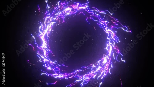 the asbtract electric tesla coil