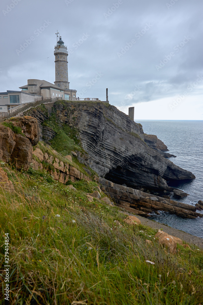Cape Mayor lighthouse, Santander, Spain