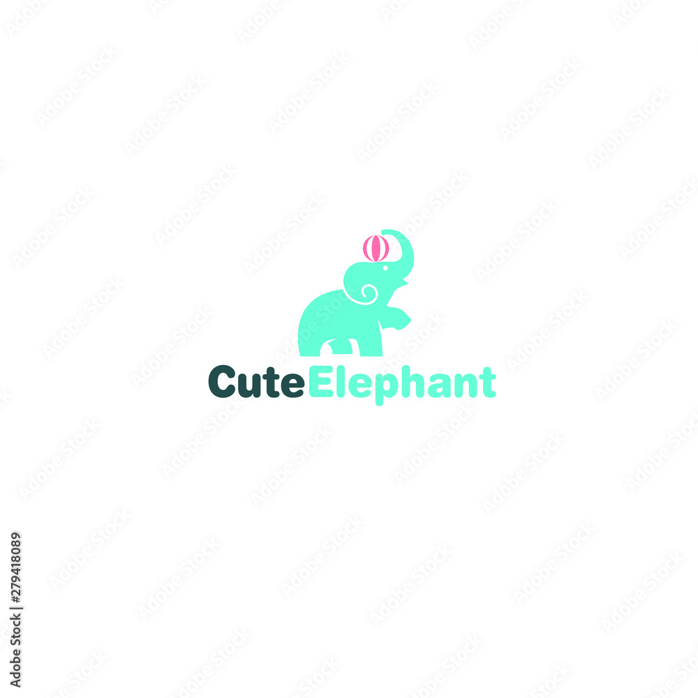 best original logo designs inspiration and concept for Cute Elephant by sbnotion