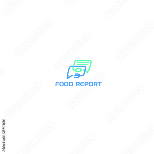 best original logo designs inspiration and concept for FOOD REPORT by sbnotion