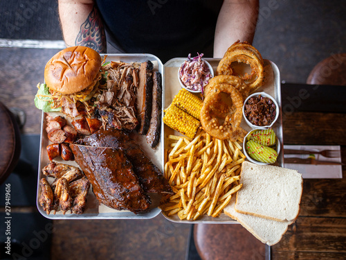 Obraz na plátne BBQ Platter