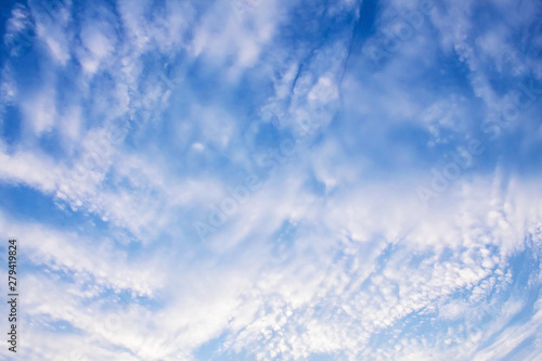 Blue Sky With White Clouds