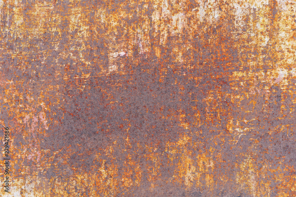 Grunge metal coroded texture. Old rusty metal plate heavily aged corrosion stain creates a grungy frame. Grunge metal coroded texture. Old rusty metal plate heavily aged corrosion stain creates a grungy frame.