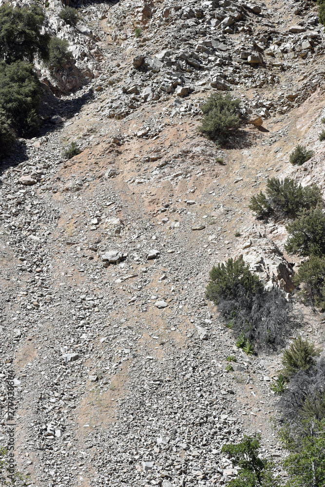 Rockslide Area Rockslide Area