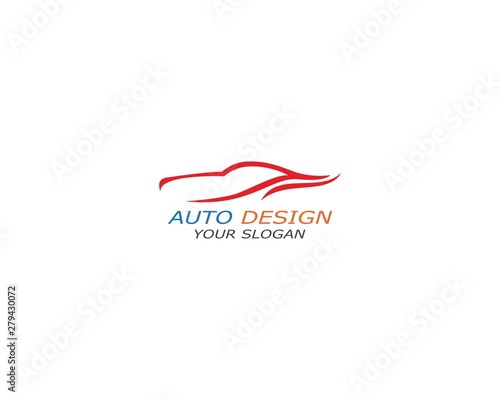 Auto car Logo innovation Template vector icon