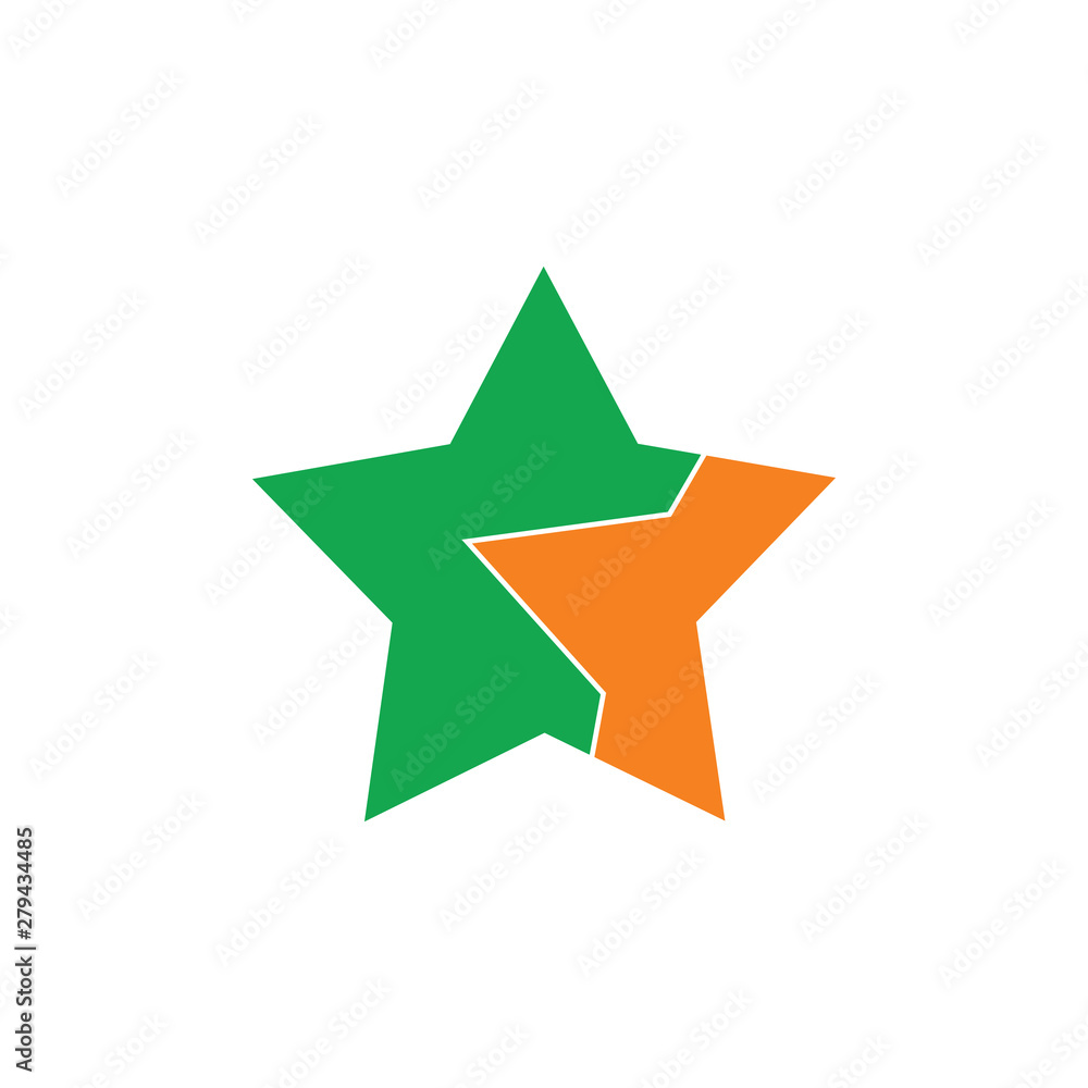 star geometric arrow logo vector star geometric arrow logo vector