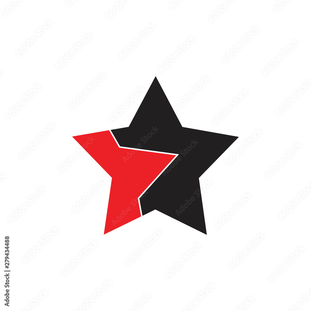 star geometric arrow logo vector star geometric arrow logo vector