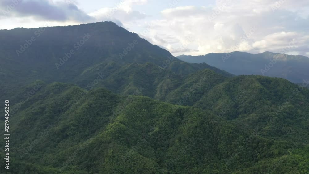 Aerial view of mountains and chewed roads on the mountain during sunset at Khao Kho Viewpoint, Phetchabun Province, Thailand Aerial view of mountains and chewed roads on the mountain during sunset at Khao Kho Viewpoint, Phetchabun Province, Thailand