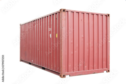 container White background For easy to use