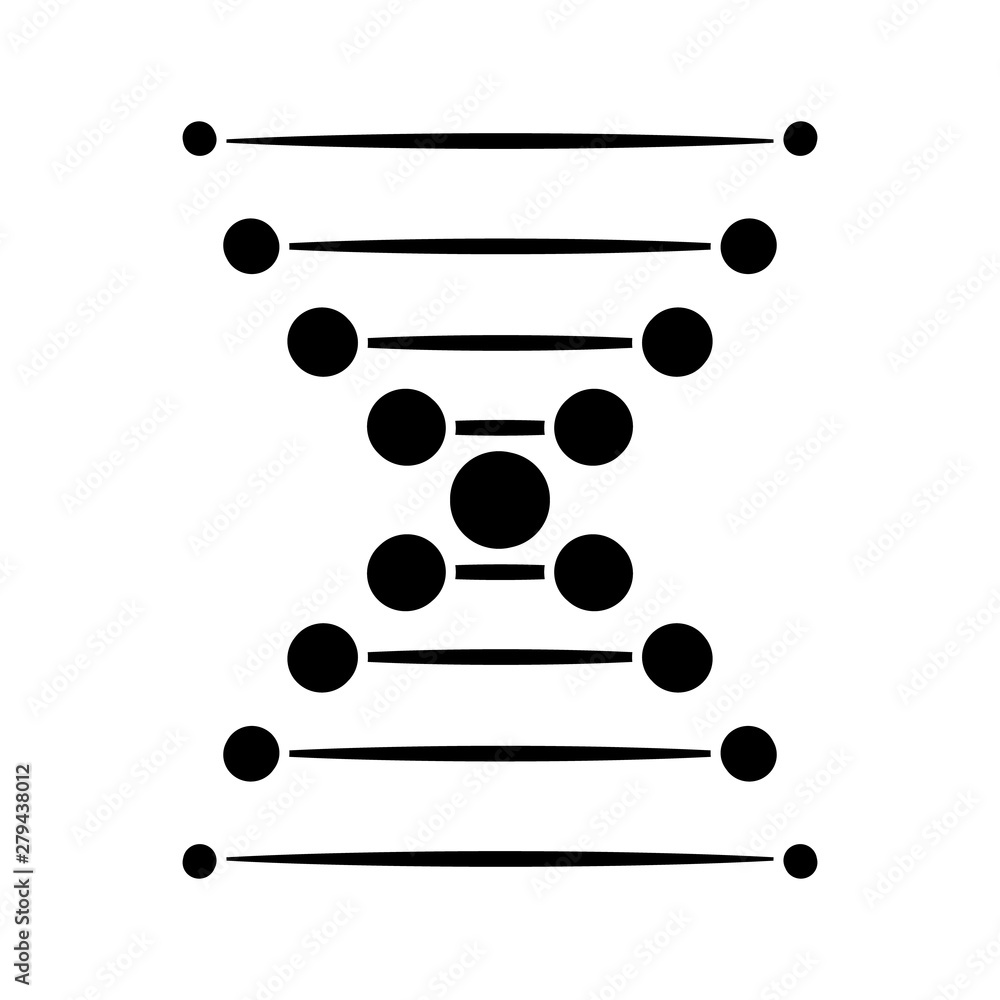 DNA icon. Genetic sign. Vector illustration. DNA icon. Genetic sign. Vector illustration.