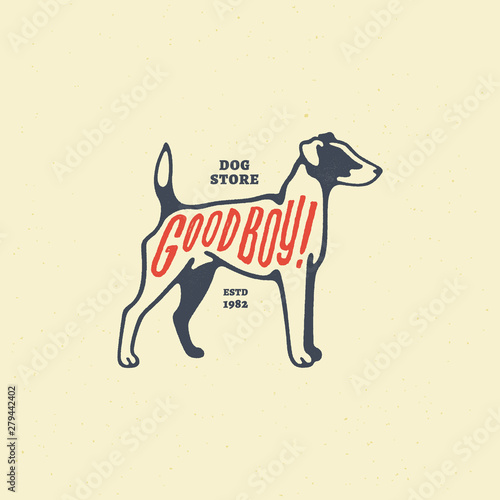 Fox terrier logo