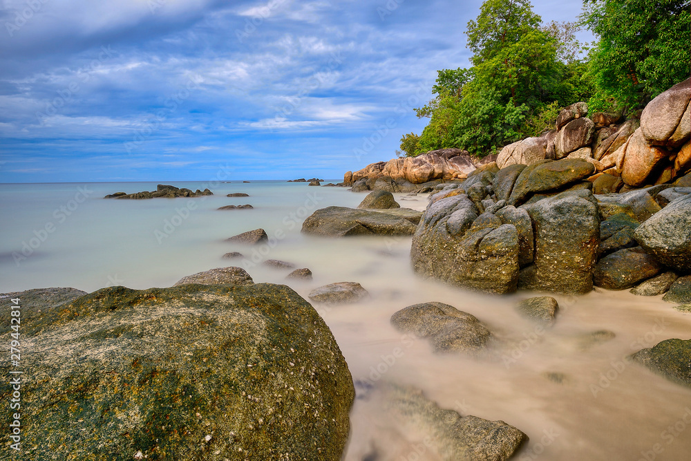 Beautiful morning seascape at Koh Lipe, Satun Province, Thailand