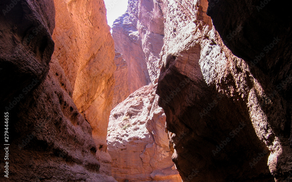 Kuche Grand Canyon National Geopark in Xinjiang Province, China