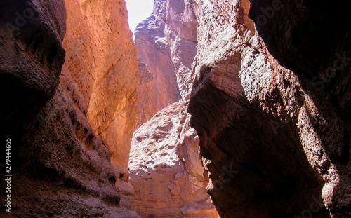 Kuche Grand Canyon National Geopark in Xinjiang Province, China photo
