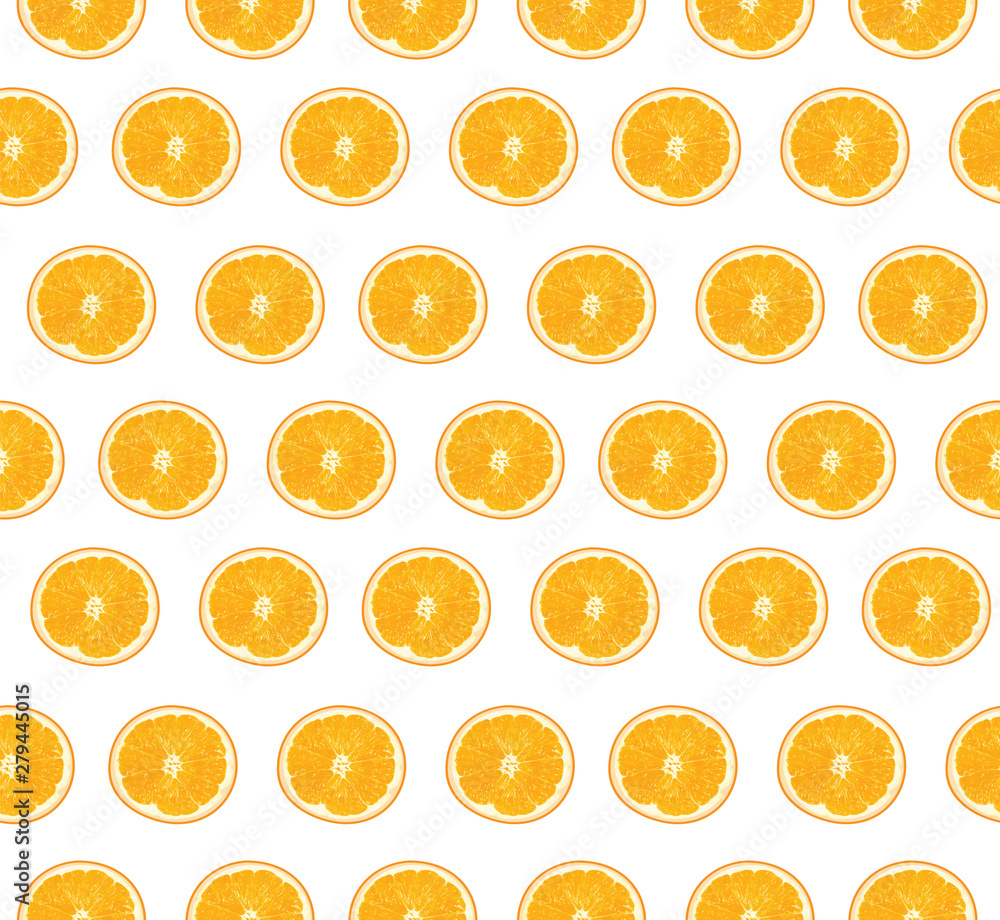 seamless orange fruit pattern seamless orange fruit pattern