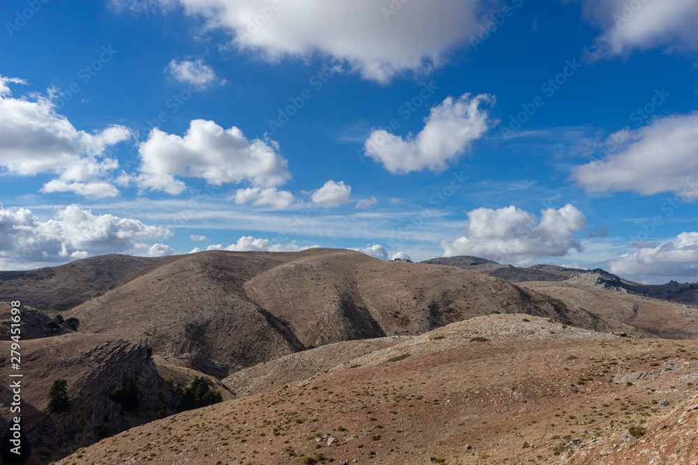 sierra de la Hidalga en el parque natural de la sierra de las Nieves, Málaga	