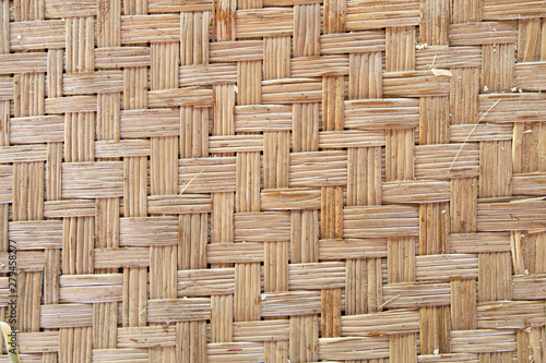 Rattan texture  detail handcraft bamboo weaving texture background. 