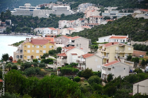 Bosnie : Vue sur la ville côtière de Neum