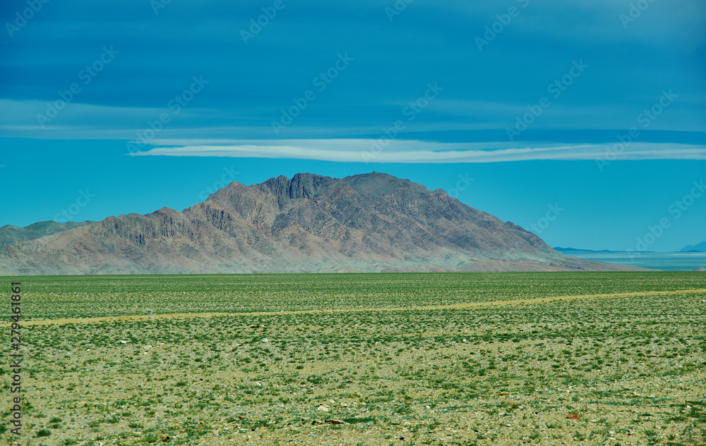 Fototapeta premium Road in Gobi Desert