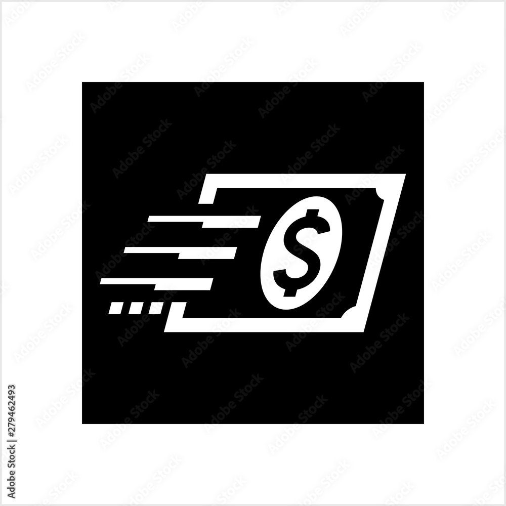 Fast Cash Icon, Fast Bill Icon Fast Cash Icon, Fast Bill Icon