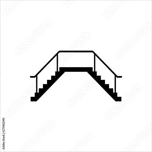 Stairs Icon, Web Design