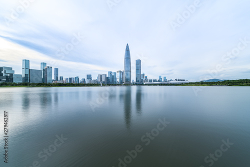 Shenzhen, Guangdong Province, talent park scenery