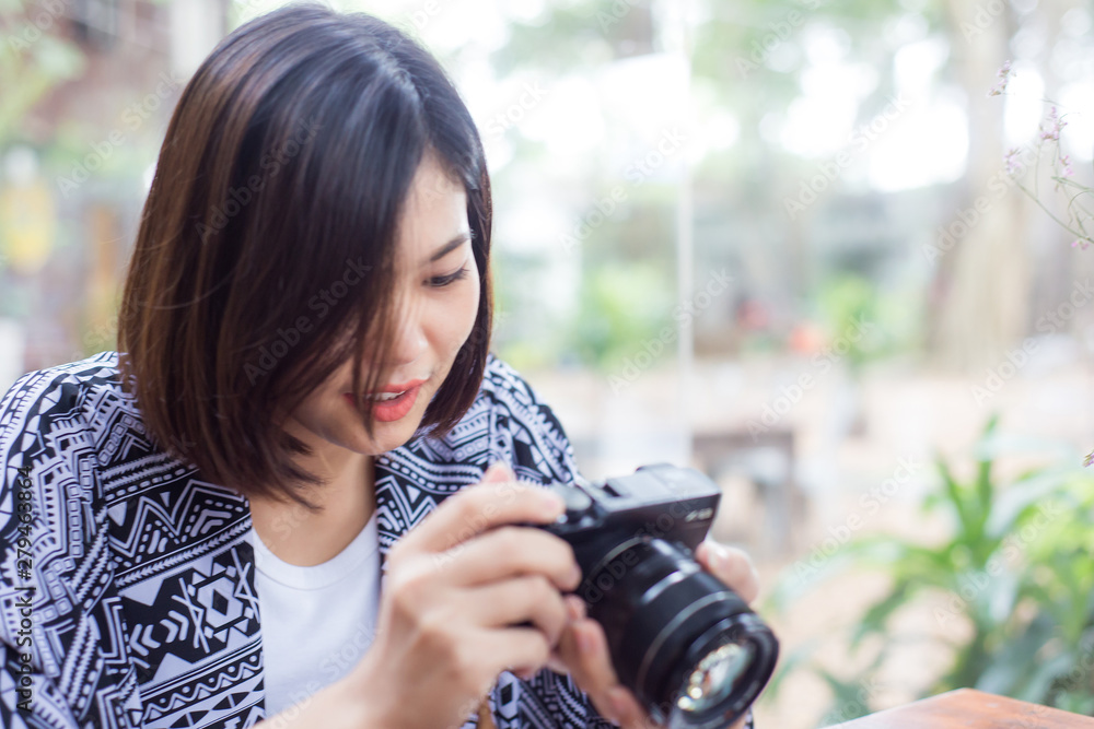 Hipster women relax in cafe take food and drink photo Hipster women relax in cafe take food and drink photo