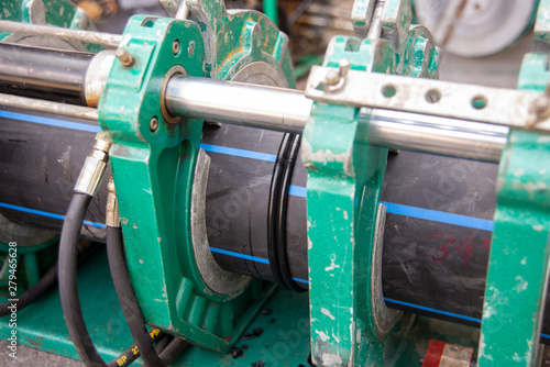 welding the connecting of HDPE pipe