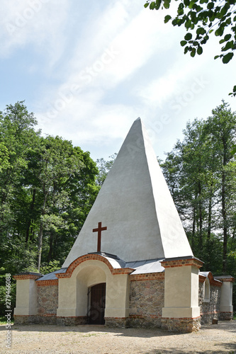 Fototapeta Naklejka Na Ścianę i Meble -  Pyramide von Rapa in Masuren