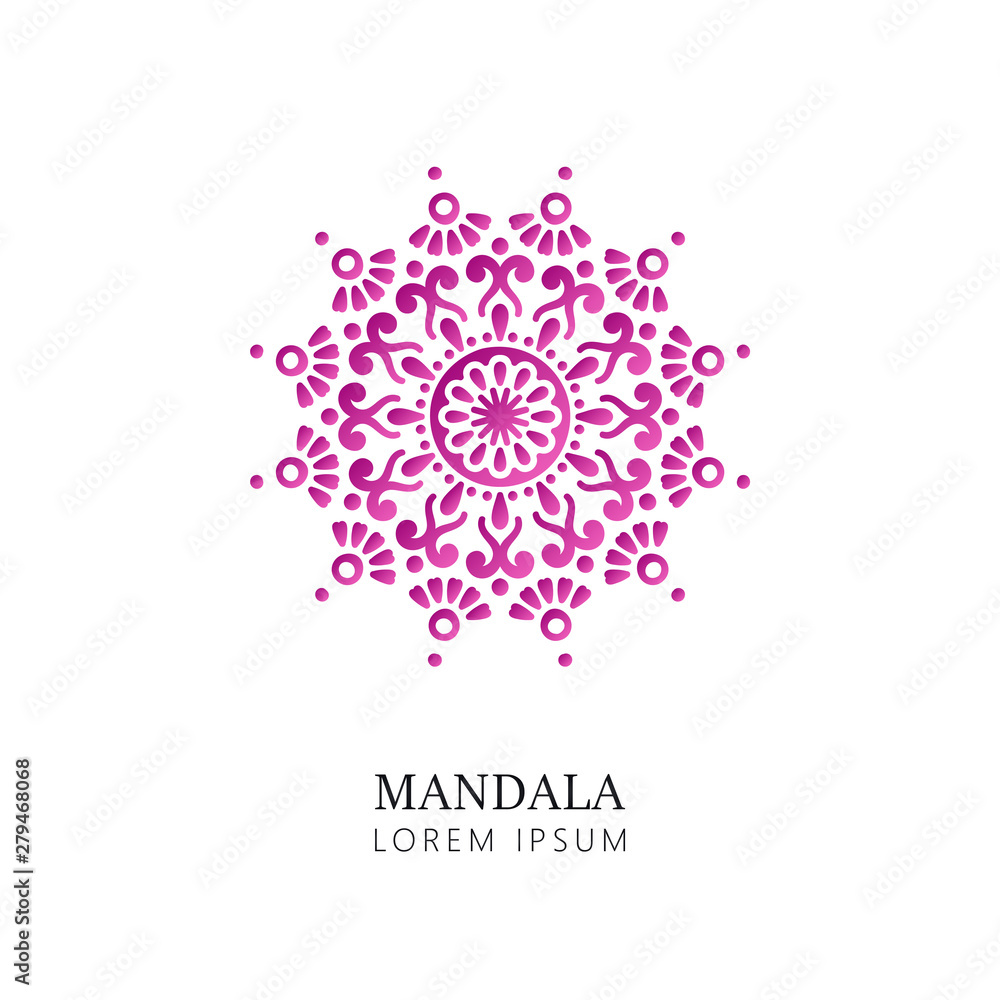 Vector indian Mandala Vector indian Mandala