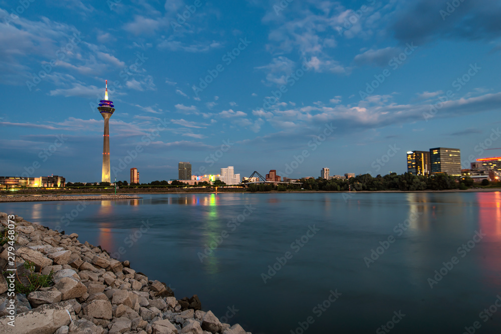 Dusseldorf downtown, Dusseldorf downtown at night, Dusseldorf  altstadt, Dusseldorf downtown at night and day time
