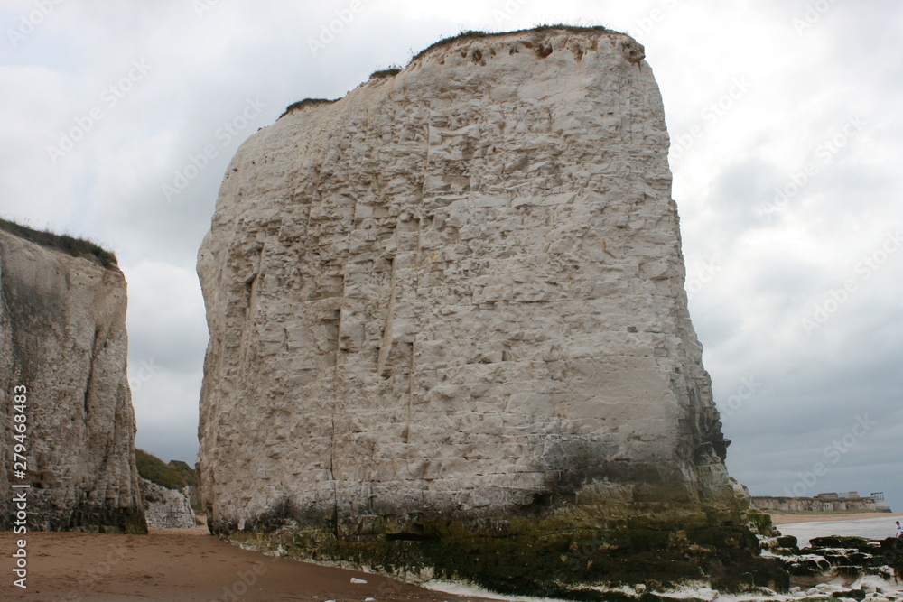 Kalkklippen in Kent. Chalk cliffs Botany Bay