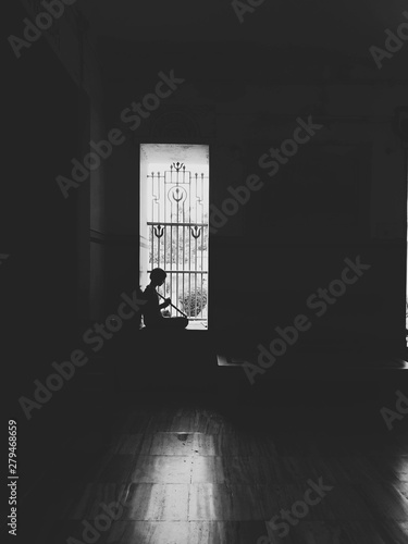 man in jail