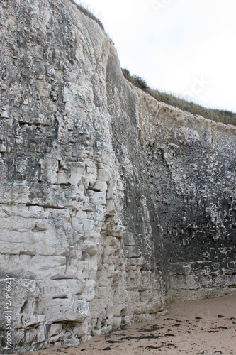 Kalkklippen in Kent. Chalk cliffs Botany Bay