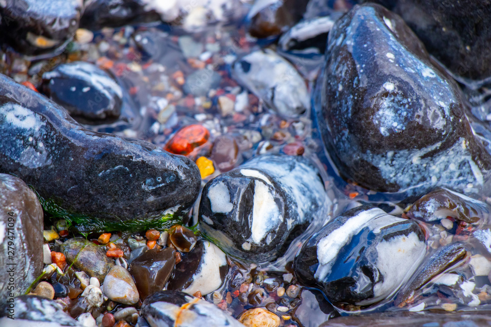 Stones at the beach Stones at the beach