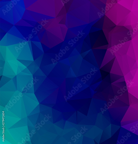 Abstract multicolor full Color rainbow background. Vector polygonal design illustrator