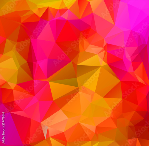 Abstract multicolor Orange and red background. Vector polygonal design illustrator