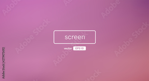 Abstract blurred gradient background. Purple, pink color. Unfocused style bokeh. Colorful editable mesh. Soft pastel colored blur. Minimal modern style. Beautiful template. EPS10 vector illustration.