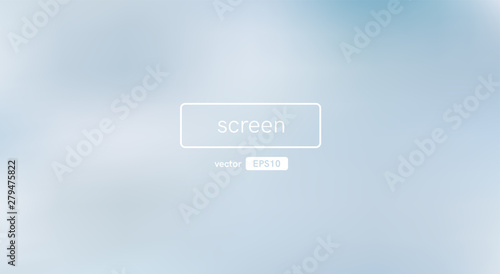 Abstract blurred gradient background. Sky with clouds. Unfocused style bokeh. Colorful editable mesh. Soft pastel colored blur. Minimal modern style. Beautiful template. EPS10 vector illustration.