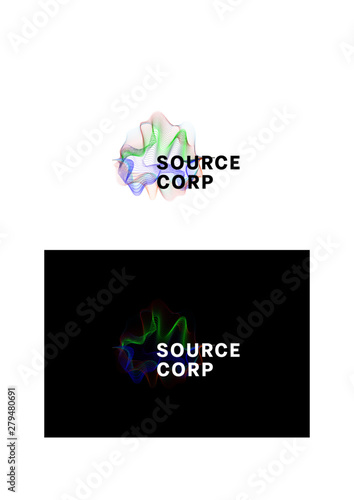 Source corp company logo template.