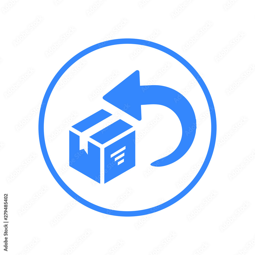 Box, delivery, easy returns, return Icon Box, delivery, easy returns, return Icon