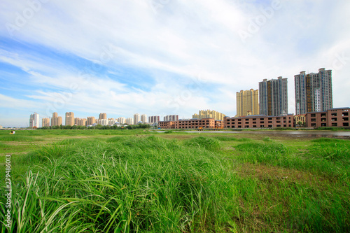 city building scenery