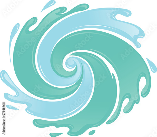 Wallpaper Mural Water Swirl 3D Torontodigital.ca