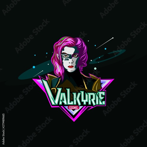 valkyrie mascot logo