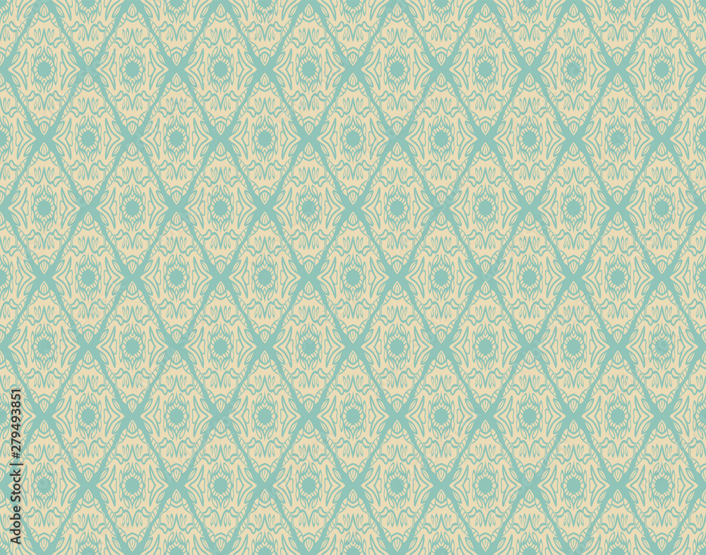 Seamless Damask Pattern Seamless Damask Pattern