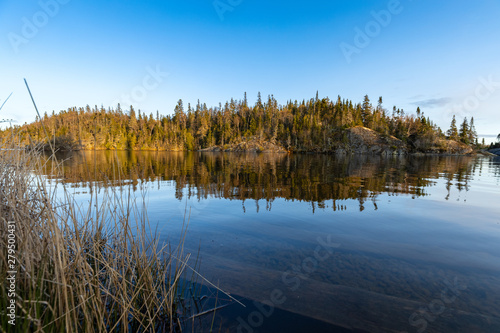 Landscape of the Pukaskwa National Park in Canada photo