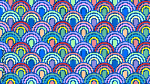 seamless pattern with circles