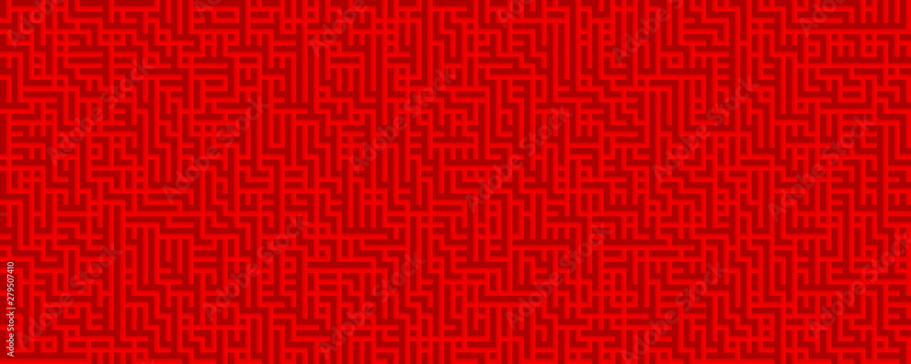 Red maze background Red maze background