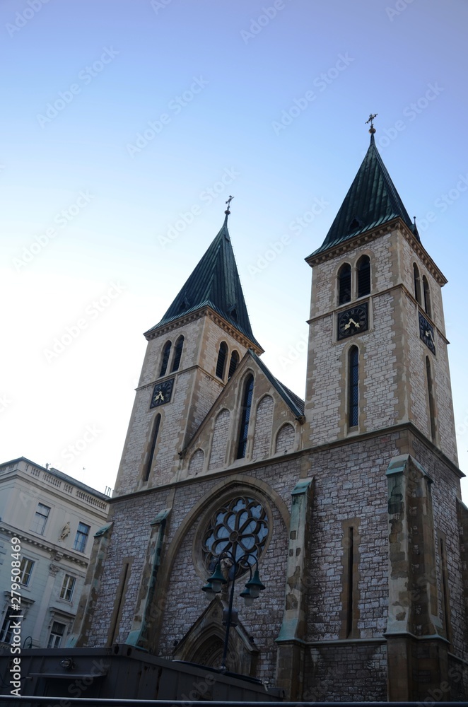 Bosnie-Herzégovine : Cathédrale de Sarajevo